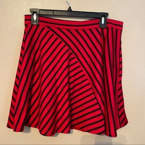 Waist high skater skirt